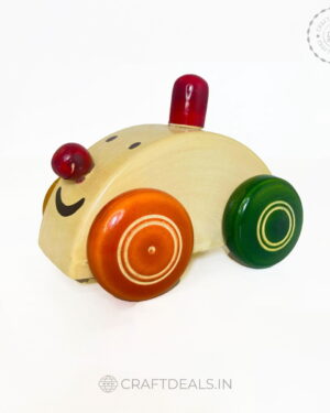 Wooden toy car Channapatna Craftdeals.in