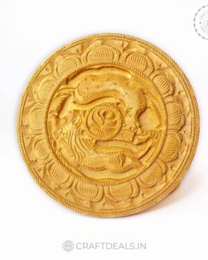 Wooden Carved Box with a scene of wild animals lid