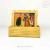 Wood coaster set Jaipuri | 4 piece Handcrafted Coaster Set