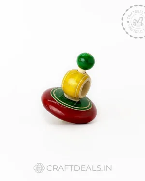 Wooden Spinner | Wooden Spin Top | Channapatna Toys
