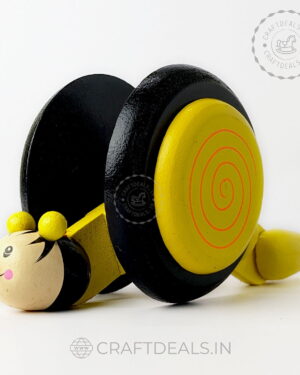 Pull Along Snail Toy Yellow