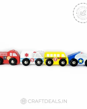 Wooden Mini Cars - Eco-Friendly Toy Vehicles