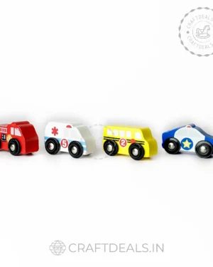 Wooden Mini Cars - Eco-Friendly Toy Vehicles