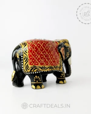 Hand-Painted Elephant Statue - Exquisite Home Decor