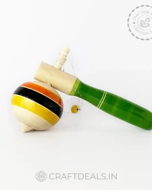 Channapatna Toy Spindle Top