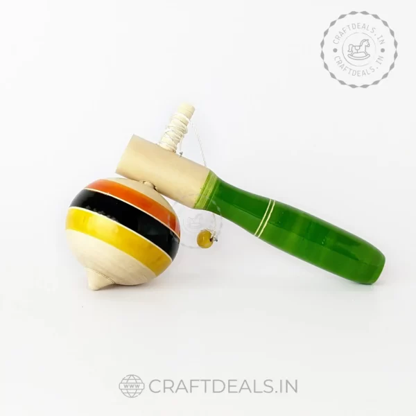Channapatna Toy Spindle Top