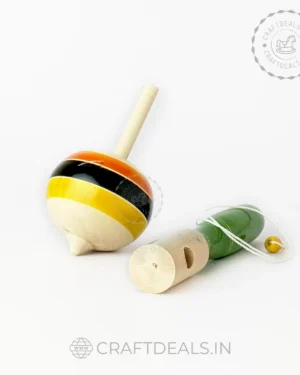 Channapatna Toy Spindle Top
