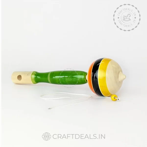 Channapatna Toy Spindle Top