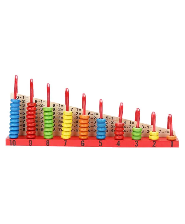Wooden Abacus Calculation Shelf for Kids - Educational Math Toy