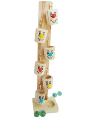 Wooden Marble Slide Toy | Goli Game For Kids