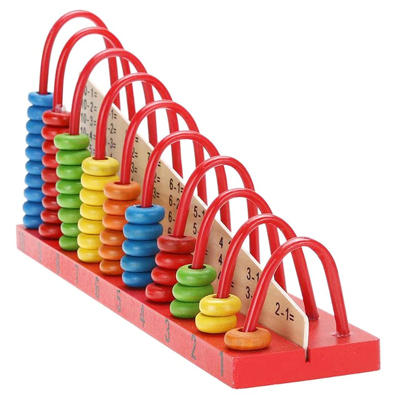 Wooden Abacus Calculation Shelf Calculation Skills for Children