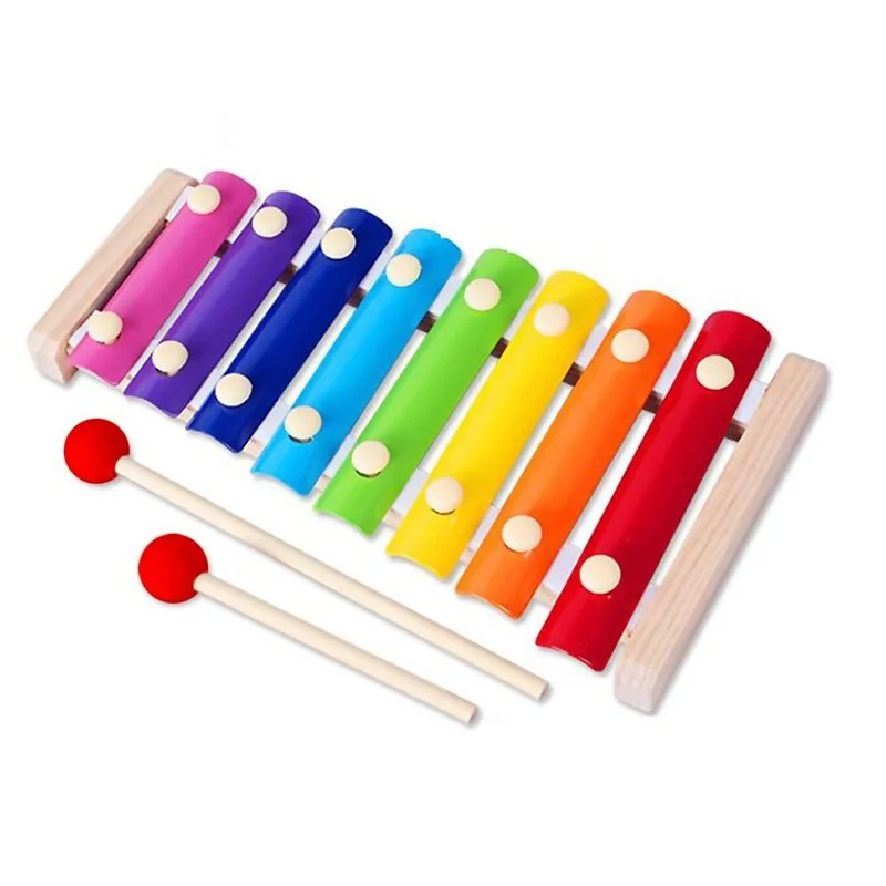 Wooden Xylophone Classic Multicolor Musical Toy