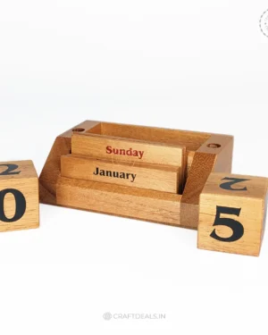 wooden Calendars block