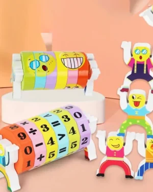 Wooden Toys Rolling Toy Math's Educational - Balancing Toy