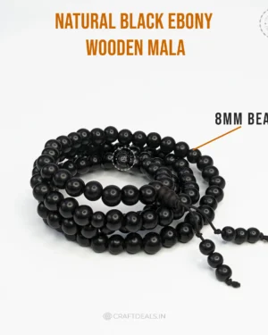 Wooden Bracelet: Sustainable Style & Comfort | Natural Wood | 6mm & 8mm