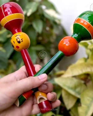 Channapatna Toys Wooden Tik Tik