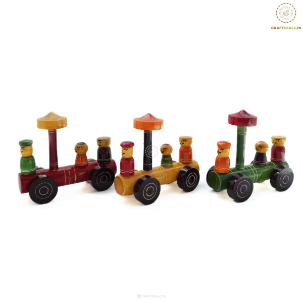 Channapatna Wooden Rail Gaadi Toy Train