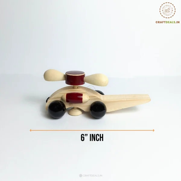 Channapatna Toys Wooden Helicopter Pull Toy