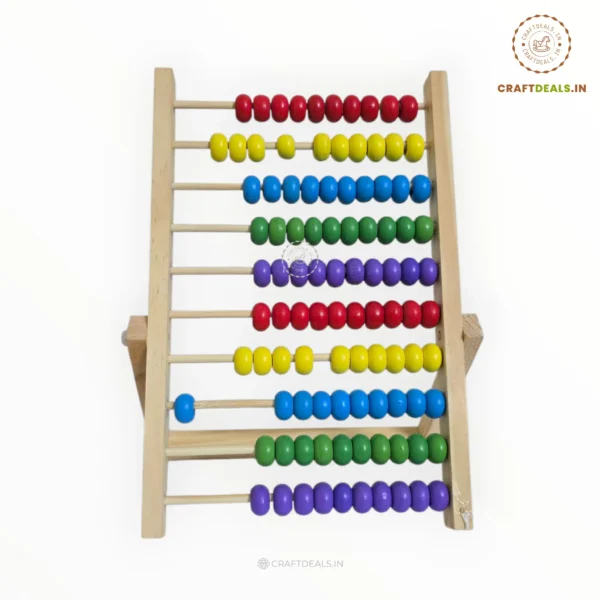 Wooden Abacus Toy For Kids - STEM Math Toy - Image 4