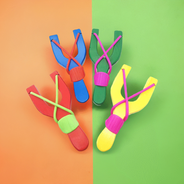 Wooden Slingshot Toy for Kids