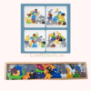 A–Z Wooden Animal Puzzle Toy – Alphabet Learning, Stacking & Balancing Toy