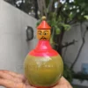 Channapatna Wooden Roly Poly Toy Handcrafted Balancing Doll Traditional Wooden Toy For Kids By CraftDeals.in