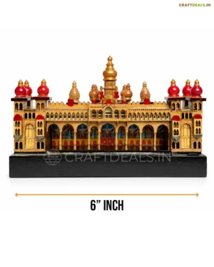 Mysore Palace Model Wooden Miniature Showpiece - Image 5
