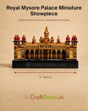 Handcrafted Mysore Palace Model Miniature Showpiece for Home Decor