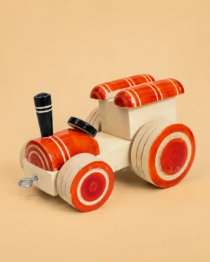 Wooden Tractor Toy for Kids – Channapatna Toy - Image 5