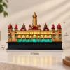 Mysore Palace Wooden Model With LED Lights – 12 Inch